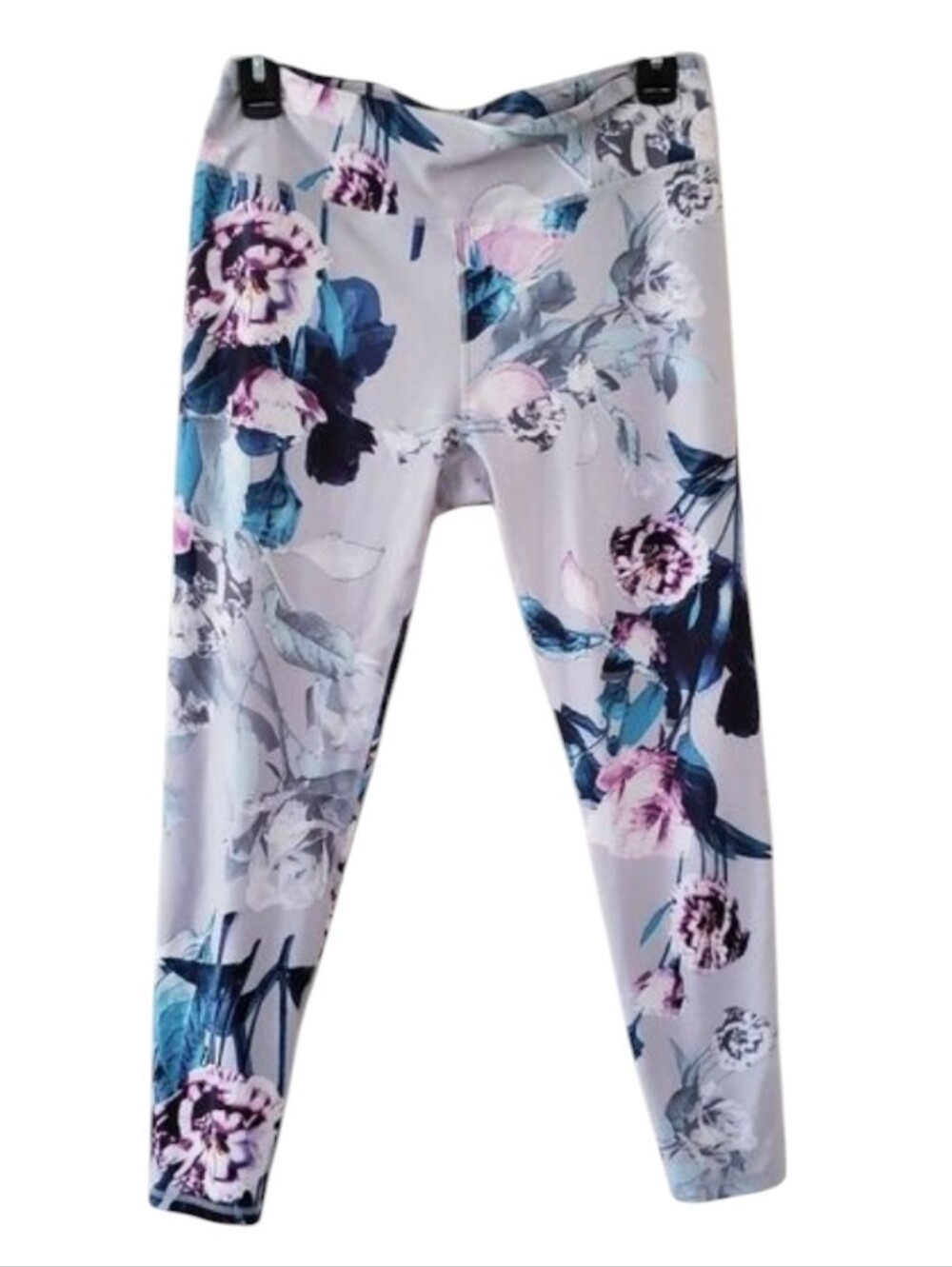 Fabletics Floral Define Mid Rise Capri Legging Sz.M